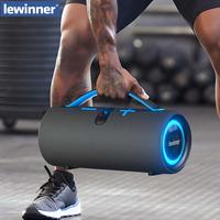 Lewinner Portable Wireless Speaker, Outdoor Wireless Speakers with 60W Loud Stereo Sound, Deep Bass, RGB Lights, Dual Pairing...