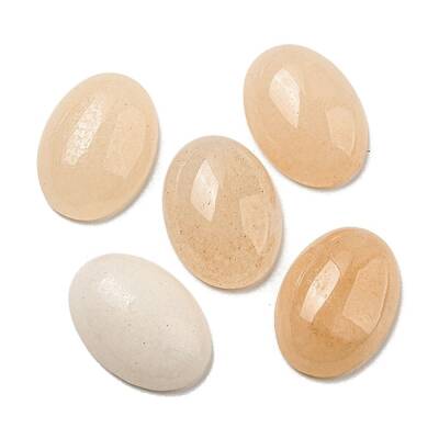 Natural Pink Aventurine Cabochons