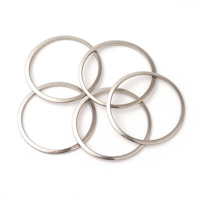 Tarnish Resistant 201 Stainless Steel Linking Rings