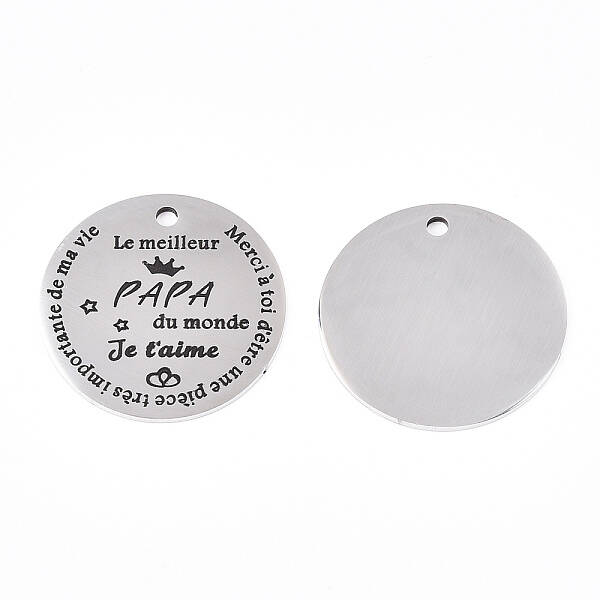 Non-Tarnish 201 Stainless Steel Pendants