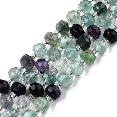 Natural Fluorite Beads Strands