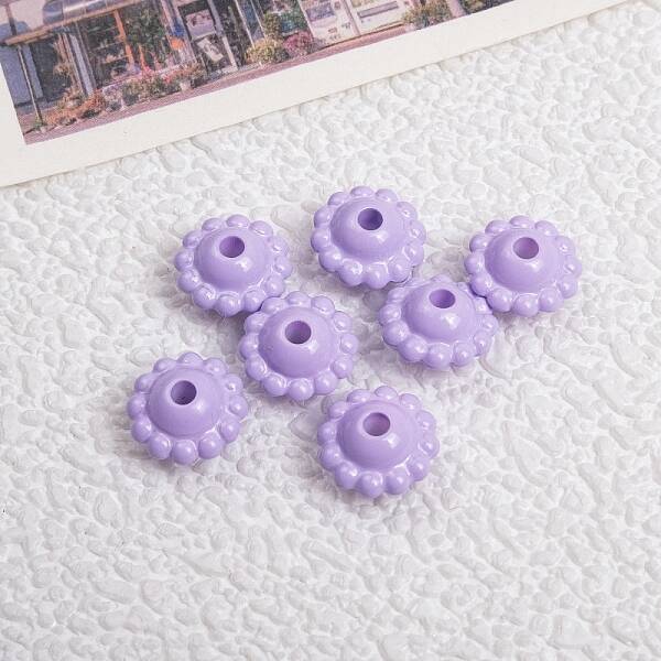 Opaque Acrylic Beads