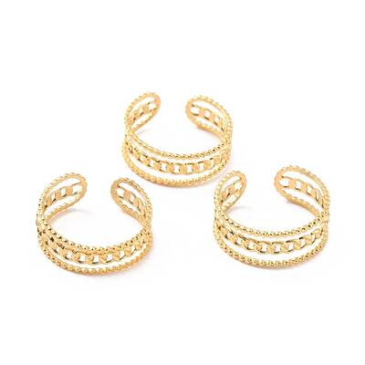Ion Plating(IP) 304 Stainless Steel Finger Rings