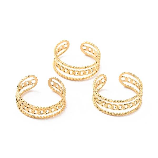 Ion Plating(IP) 304 Stainless Steel Finger Rings