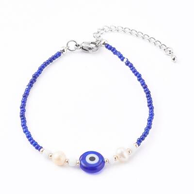Glass Seed Beaded Bracelets