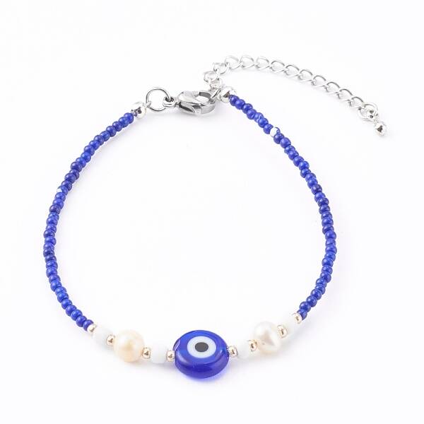 Glass Seed Beaded Bracelets
