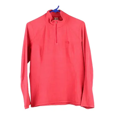 The North Face Fleece - Medium Red Polyester