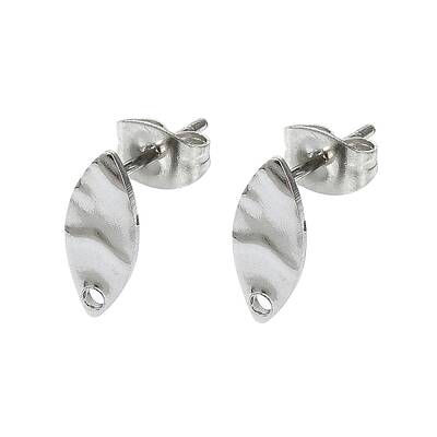 Non-Tarnish 304 Stainless Steel Stud Earring Findings