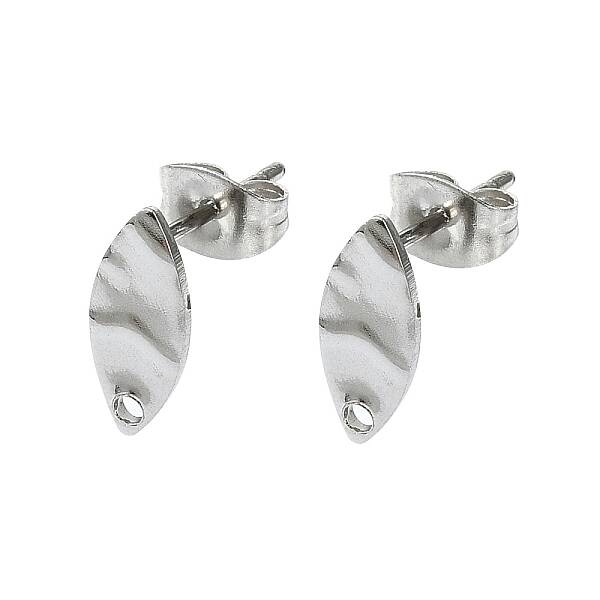 Non-Tarnish 304 Stainless Steel Stud Earring Findings