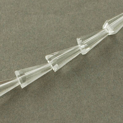 Transparent Glass Beads Strands