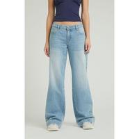 Pacsun Women's Casey Light Indigo Carpenter Low Rise Baggy Jeans