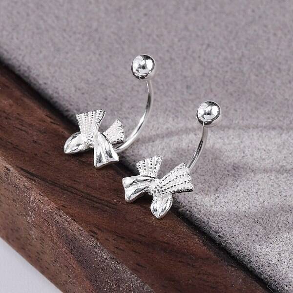 S999 Fine Silver Stud Earrings