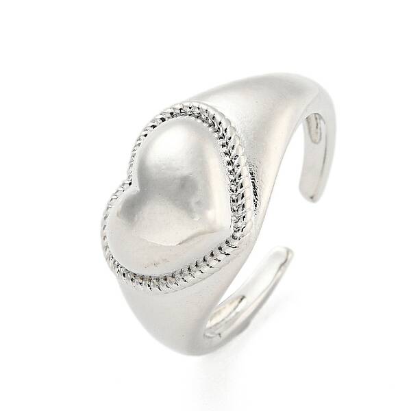 Long-Lasting Plated Brass Cuff Rings