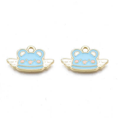 Alloy Enamel Pendants