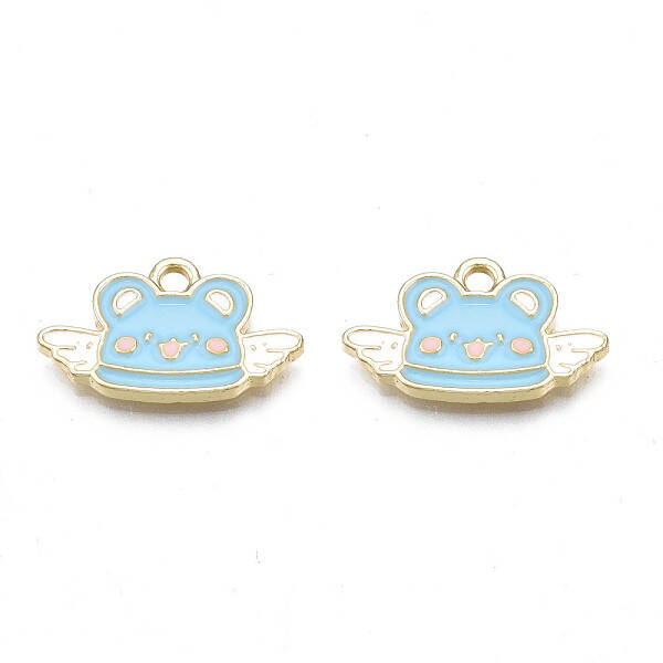 Alloy Enamel Pendants