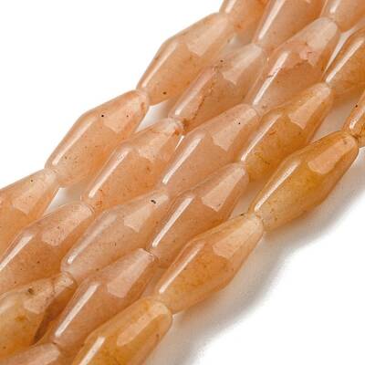 Natural Red Aventurine Beads Strands