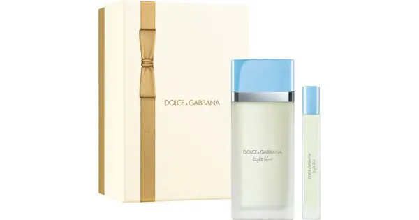 Dolce&Gabbana Light Blue EDT Travel Retail Duo gift set NEW women's gift box