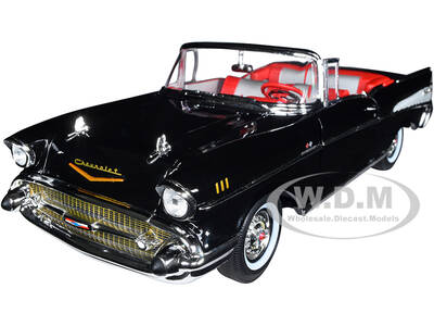 1957 Chevrolet Bel Air Convertible Onyx Black James Bond 007 \