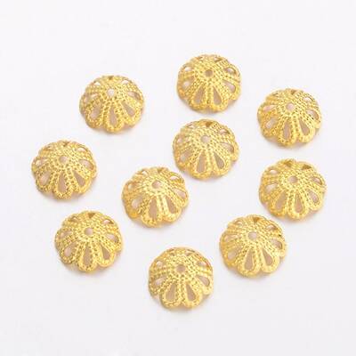 Brass Bead Caps