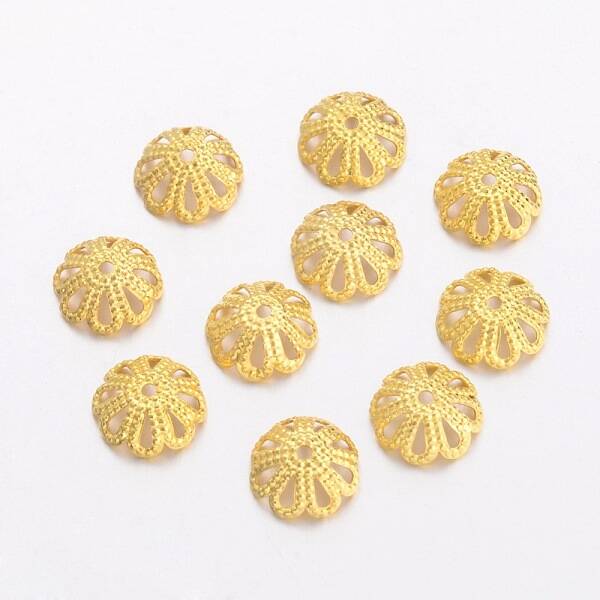 Brass Bead Caps