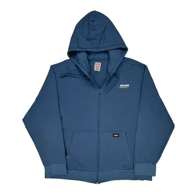 Dickies Hoodie - 2XL Blue Cotton Blend