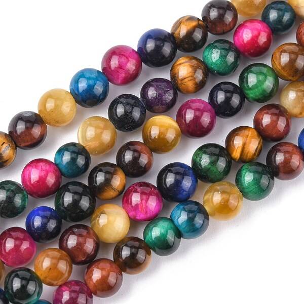 Natural Tiger Eye Beads Strands