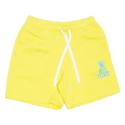 NIKE Womens Casual Shorts Yellow Relaxed S W29