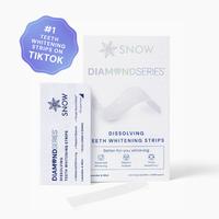 SNOW Diamond Teeth Whitening Strips | Gentle & Enamel Safe White Strips for Teeth Whitening | at Home Dental Hygiene & Tooth ...