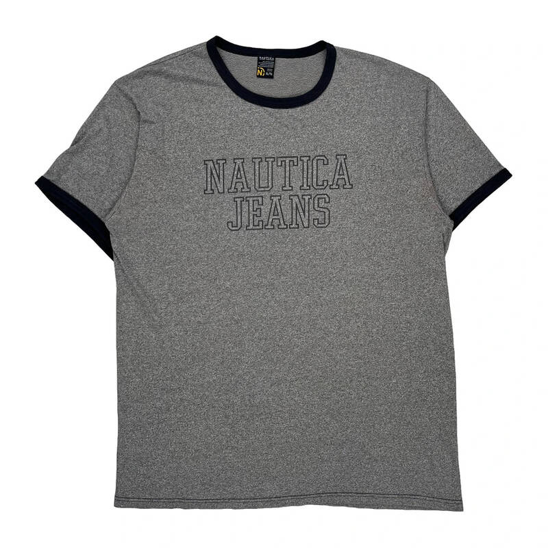 Nautica T-Shirt - XL Grey Cotton Blend