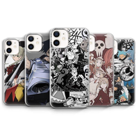 Soul Eater Phone Case Maka Evans Death the Kid Black Star Compatible with iPhone X, 11, 12, 13, 14, 15, 16 & more – check o...