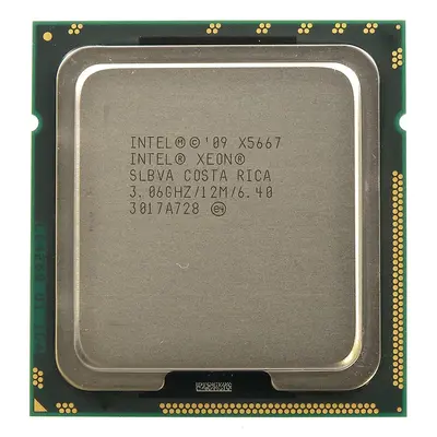 632191-001 HP 3.06GHz 6.40GT/s QPI 12MB L3 Cache Socket LGA1366 Intel Xeon X5667 Quad-Core Processor for ProLiant Servers