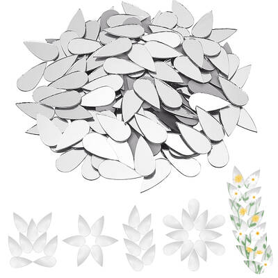 150Pcs Teardrop Glass Cabochons