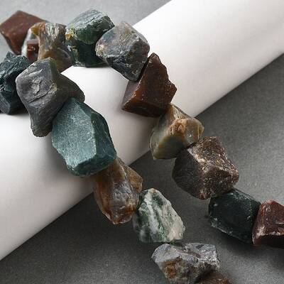 Natural Indian Agate Beads Strands