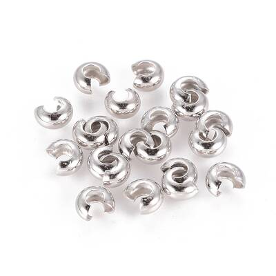 Brass Crimp Beads Covers