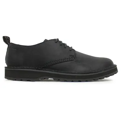 Clarks Solsbury Lace Leather Men's Comfort Shoes - Black - Size:US 13 Men
