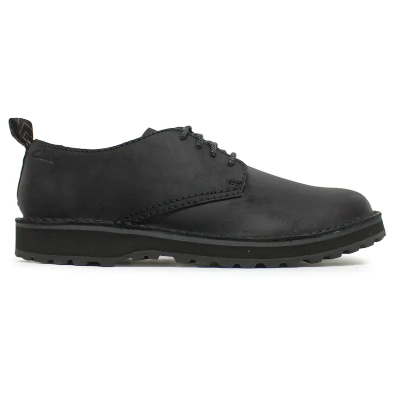 Clarks Solsbury Lace Leather Men's Comfort Shoes - Black - Size:US 13 Men