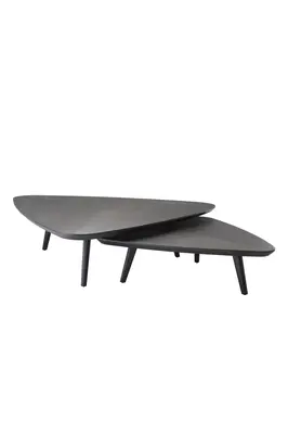 Vintage Triangular Coffee Table Set (2) | Eichholtz Lauren