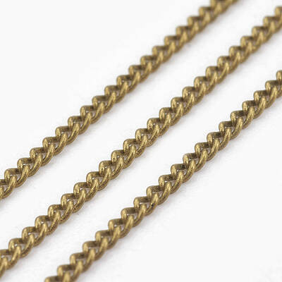Brass Twisted Chains