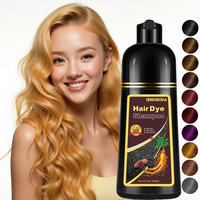 Hair Color Shampoo for Gray Hair – Magic Hair Dye Shampoo – Colors Hair in Minutes–Long Lasting–500 Ml–3-In-1 Hair ...