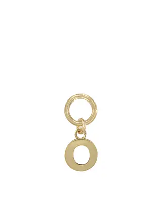 One Love Initial Charms | Metal Color: Gold | Style: O