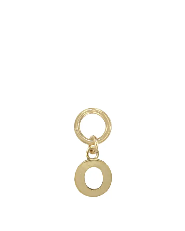 One Love Initial Charms | Metal Color: Gold | Style: O