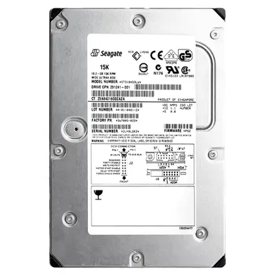 9W7005-029 Seagate 18.2GB Ultra-320 SCSI 15000 3.5-inch 8MB Hard Drive