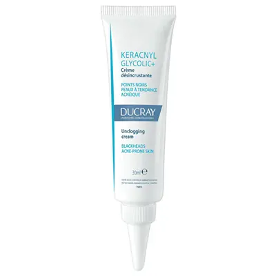 Ducray Keracnyl Cream Buttons and Blackheads Glycolic 30ml
