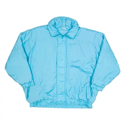 SNOW STAR Oversized Shell Womens Ski Jacket Blue 90s S