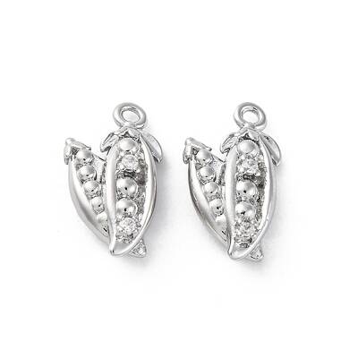 Brass Rhinestone Pendants