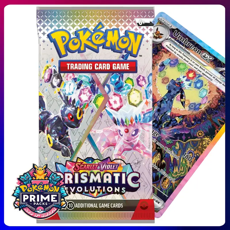 Pokémon Prismatic Evolutions Booster Pack
