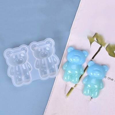DIY Bear Display Decoration Silicone Molds