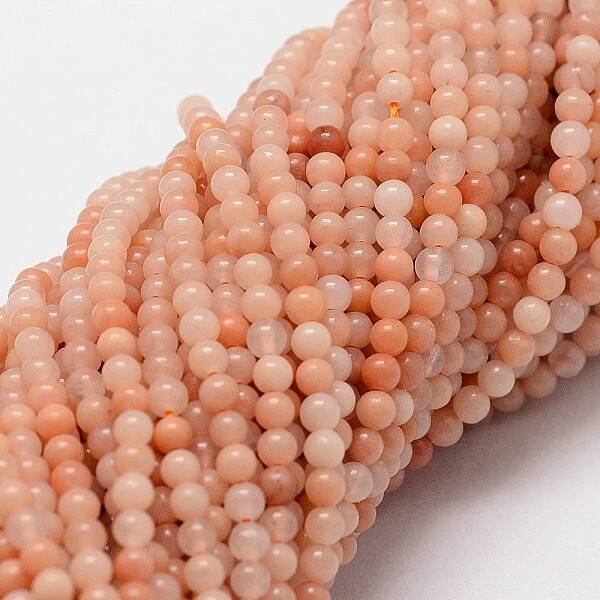 Natural Pink Aventurine Beads Strands