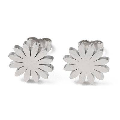 Non-Tarnish 304 Stainless Steel Stud Earrings