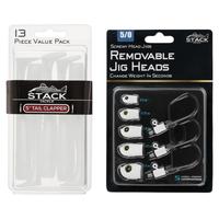 Screwy Head Jigs + Tail Clapper Bundle Pack